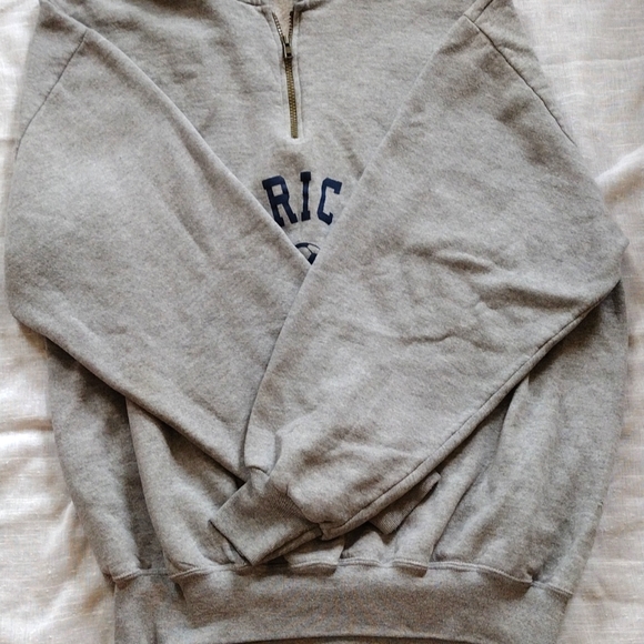 Simplistic Unisex Hurricane Soccer Pullover Sweatshirt - Picture 4 of 5